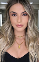 CHOKER INICIAL DOURADA